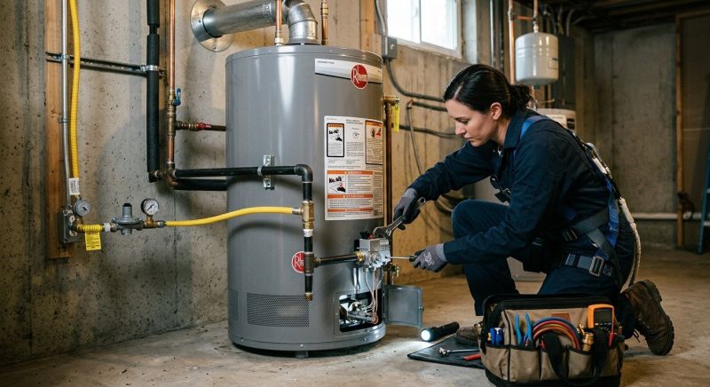 Gas Water Heater Repair in Fredericksburg, VA