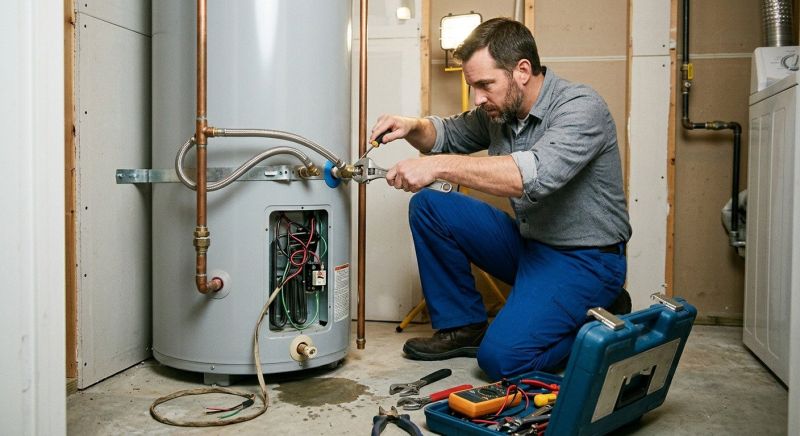 Leaking Water Heater Repair in Fredericksburg, VA