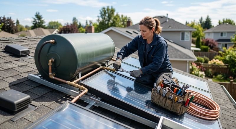 Solar Water Heater Maintenance in Katy, TX