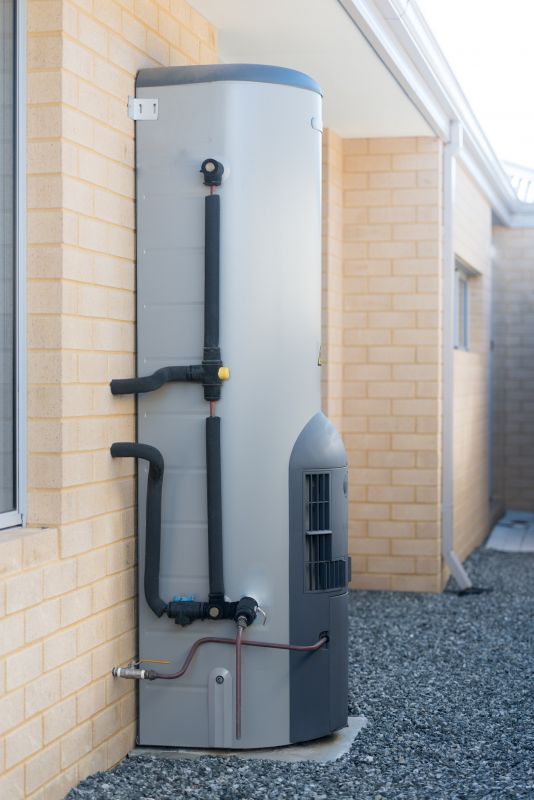 Outdoor Water Heater Setup